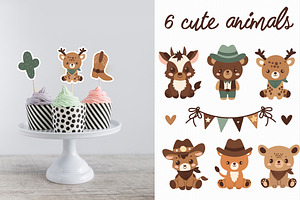 Cowboy Clipart And Patterns For Kids