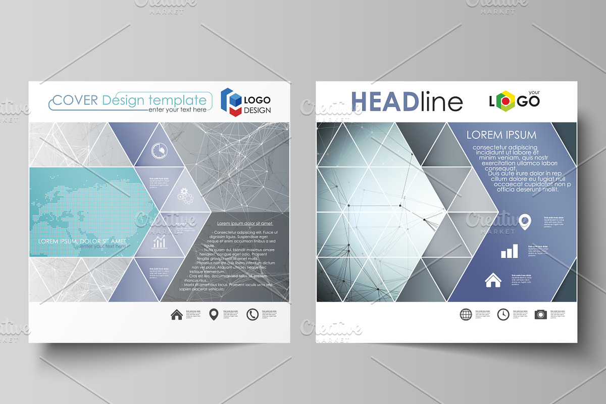 Mega Pack templates, a Brochure Template by VectorShop (Photo 25 of 102)
