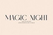 Chic - Elegant & Modern Sans Serif, a Sans Serif Font by Mikhail Fukurou (Thumbnail 7 of 13)