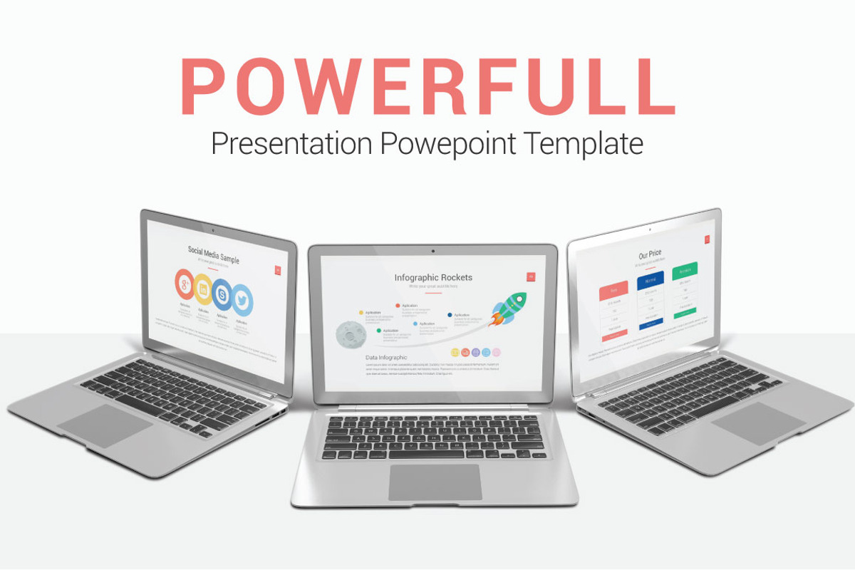 Powerfull Presentation Template, a Presentation Template by Graphicslide (Photo 1 of 6)