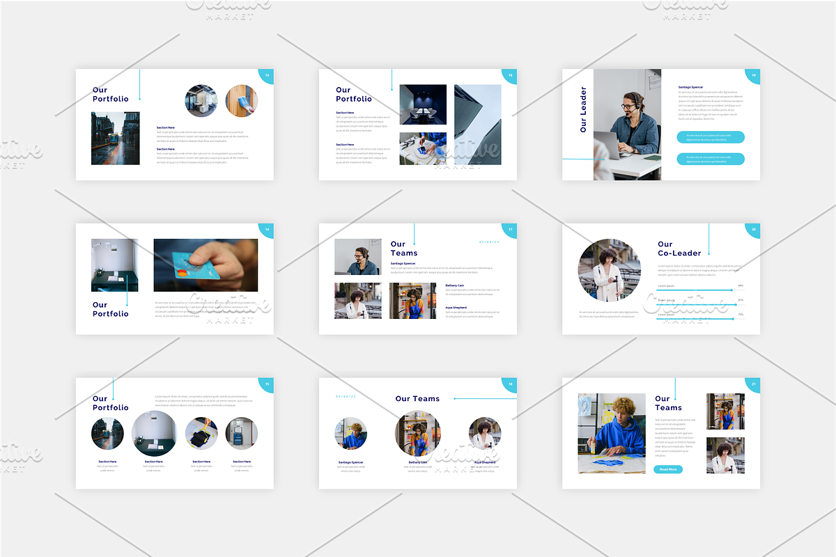 Minimalist Pitch Deck Bundle, a Presentation Template by Artiveko (Photo 4 of 4)