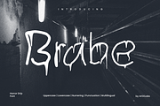 Brabe Creepy Drip Horror Font, a Handwritten Font by ArtiXLabs (Thumbnail 1 of 9)