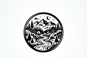 60 Eco Globe Landscape Silhouette, a Technology Illustration by Amazin_art (Thumbnail 18 of 29)
