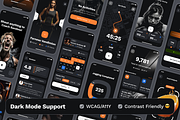 sandow UI Kit: AI Fitness & Diet App, an UI Kit Template by strangehelix.bio (Thumbnail 4 of 9)