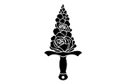 Ornamental Dagger Silhouette Bundle, an Object Illustration by Gaye Art (Thumbnail 18 of 31)