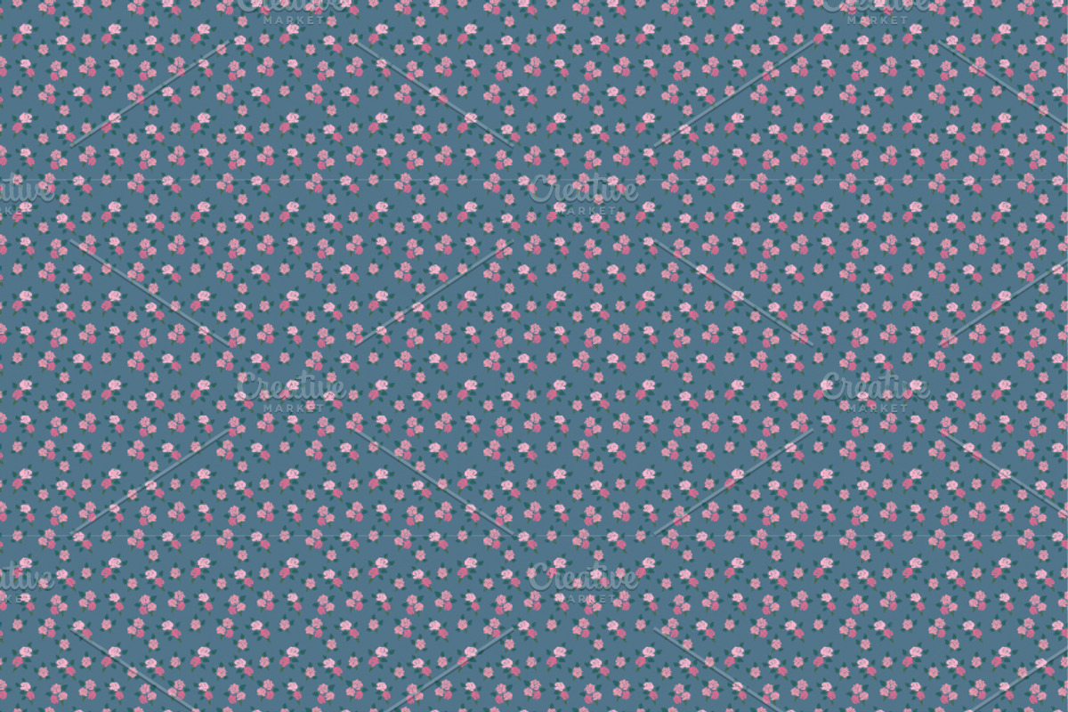 Six vintage seamless patterns preview 4