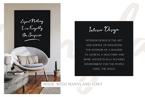 Manyland - Handwritten Font