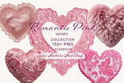 Pink Heart Frames & Elements, an Object Graphic by NatalieArtShop (Thumbnail 8 of 8)