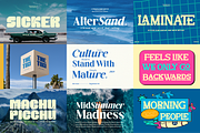 Display Modern - Bundle Font, a Font by RagamKata (Thumbnail 2 of 5)
