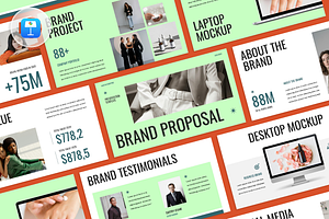 Brand Proposal Keynote, a Presentation Template by rgbryand