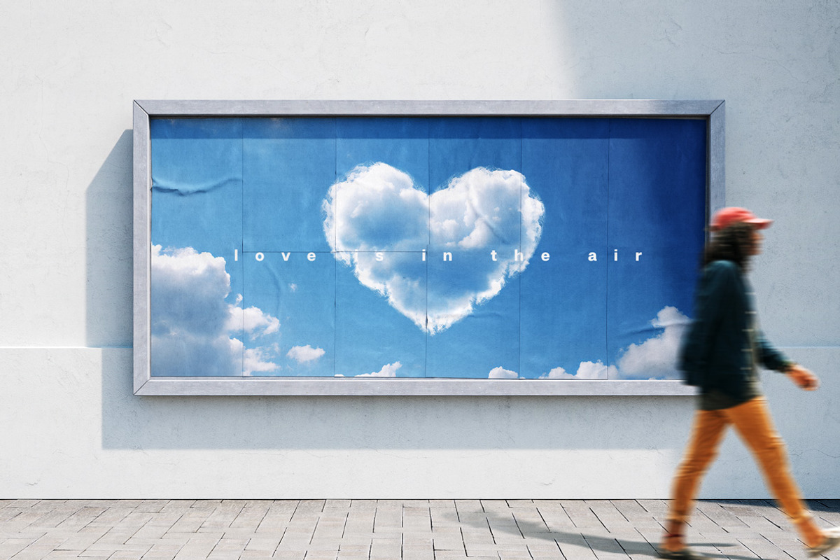 Heart Clouds. 23 images, an Object Illustration by Handmadefont (Photo 9 of 11)