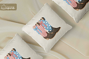 Coquette Cowgirl Boots 4th of July, a Decorative Illustration by creationsbyapuruh (Thumbnail 4 of 7)