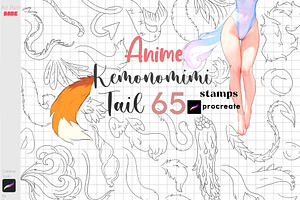 Procreate Anime Tails Kemonomimi