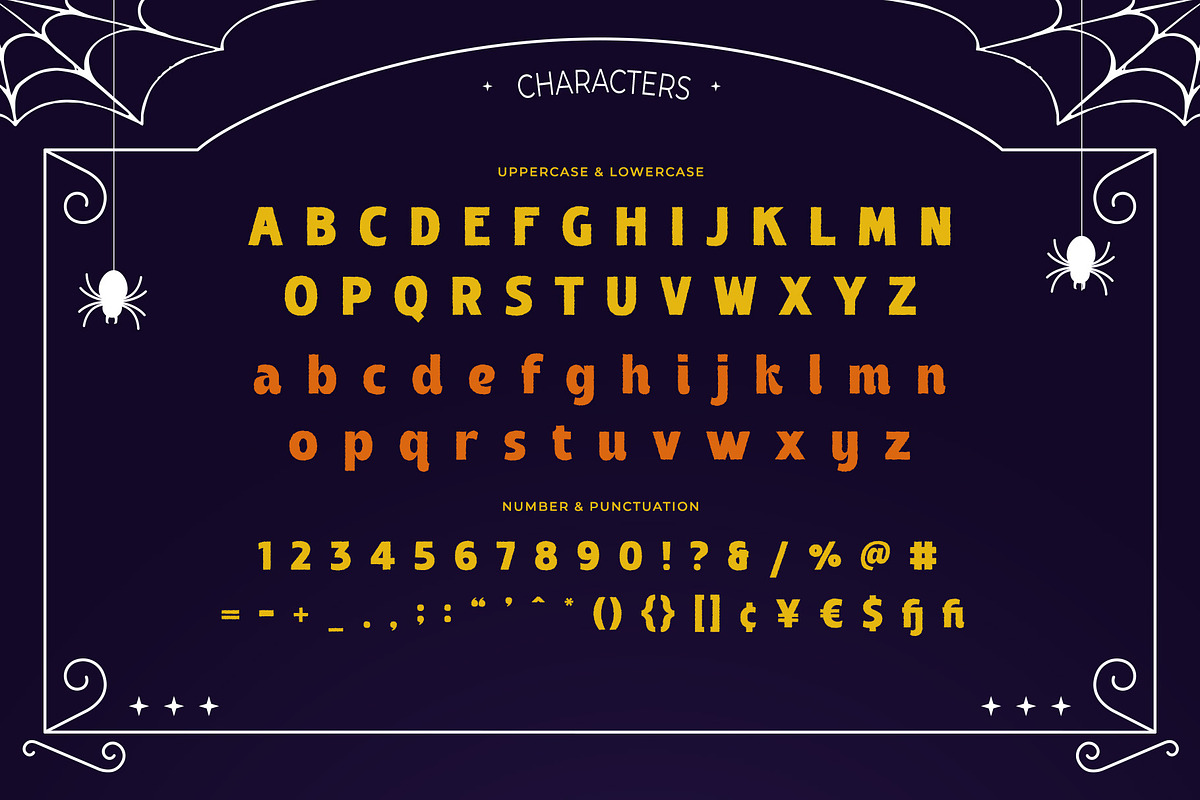 Spooky Candy – Halloween Font, a Sans Serif Font by Almeera Std (Photo 6 of 6)