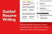 Colorful Resume Set, a Resume Template by Knockout Prezo (Thumbnail 5 of 10)
