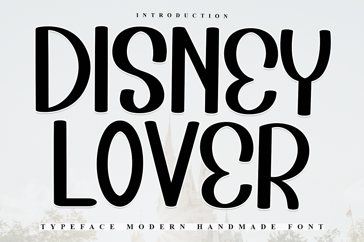 Disney Lover, a Font by FreshTypeINK (Photo 1 of 7)