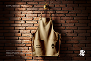Leather Apron Mockup, a Household Mockup by DOBE Studio (Thumbnail 2 of 5)