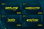 Cyberpunk Stream Overlay, a Templates & Theme by StreamSkins (Thumbnail 2 of 4)