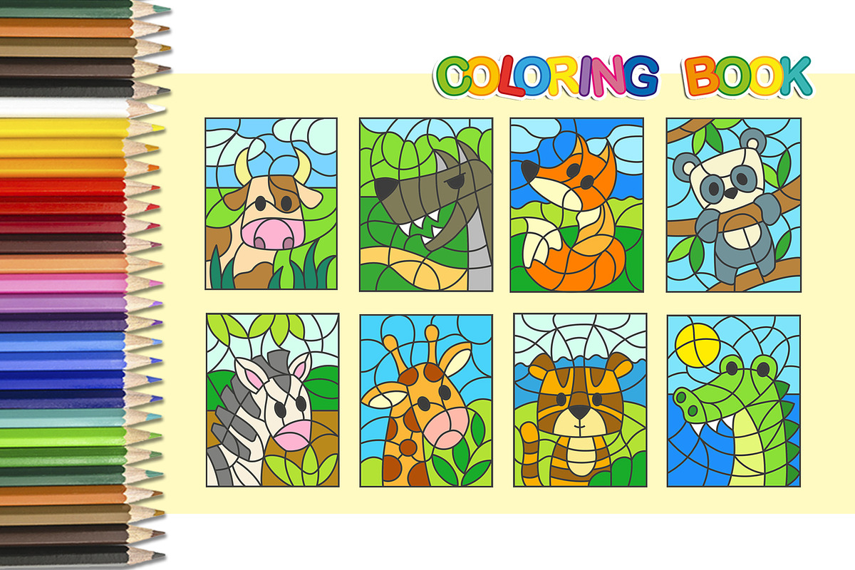 Color by Numbers. Animals, an Animal Illustration by Nataliia Toporovska (Photo 3 of 3)