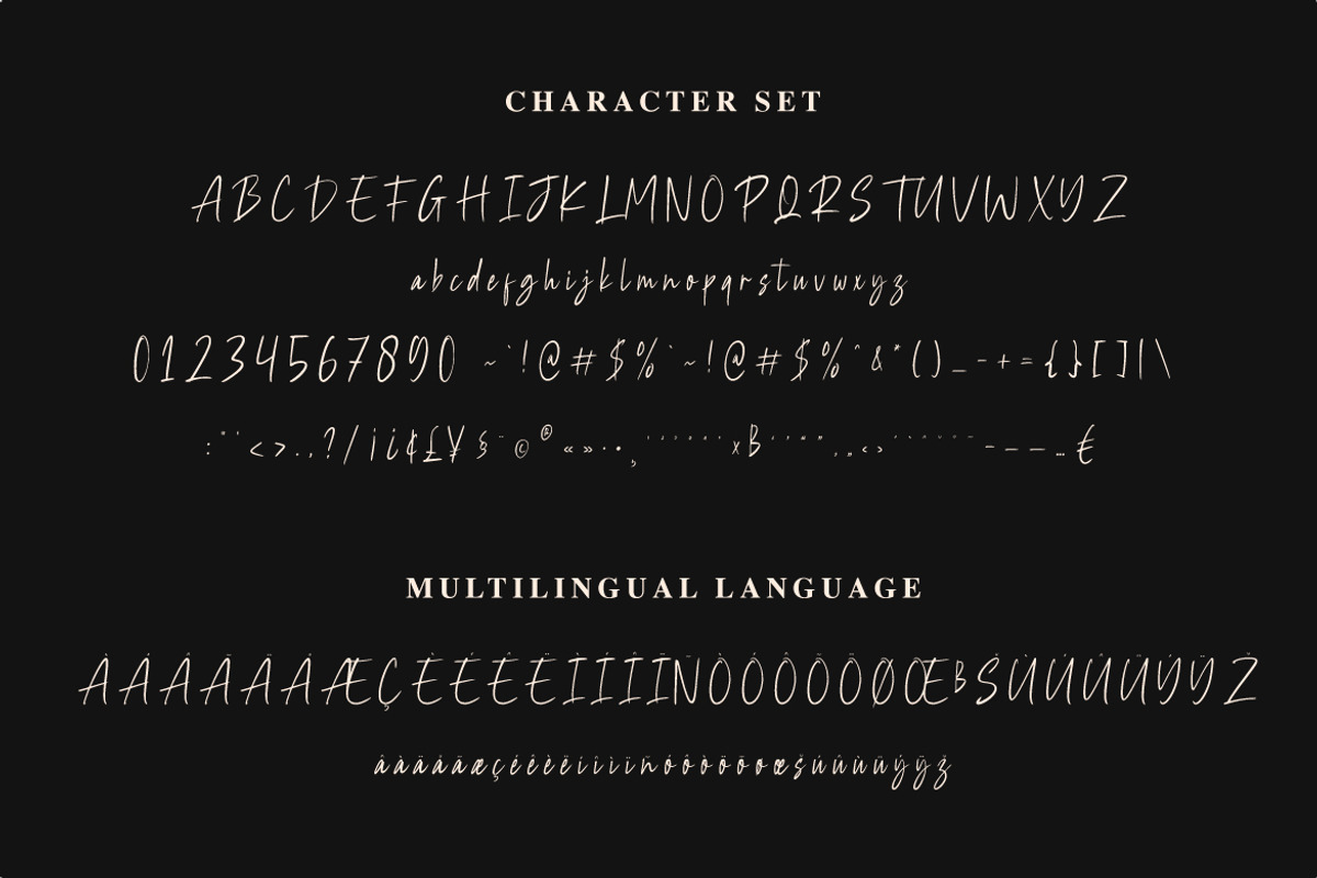 Lustine Signature – Modern Script, a Script Font by kangfont Studio (Photo 4 of 8)