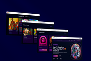 NFT Marketplace Website, a Landing Page Template by muneezahussain (Thumbnail 1 of 2)