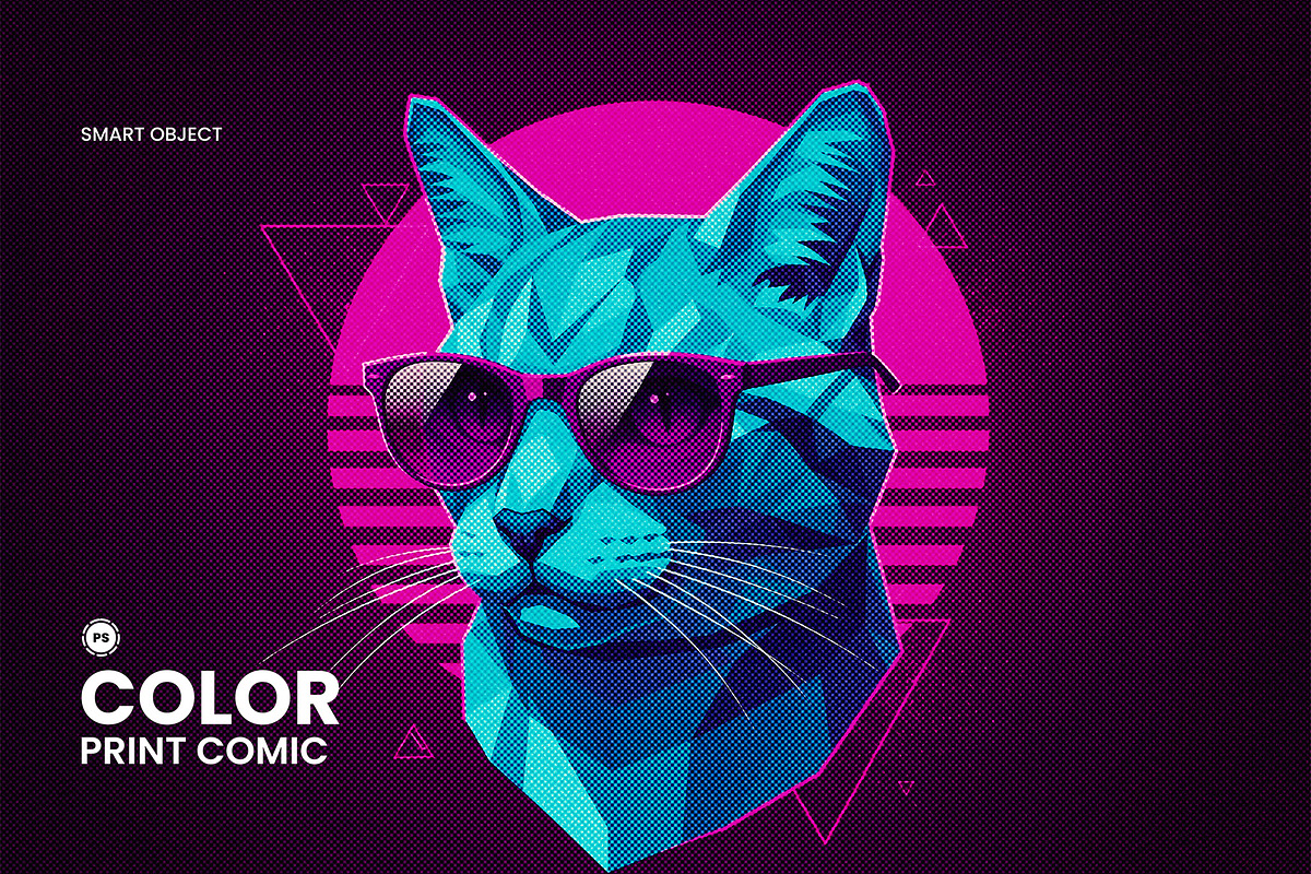 Comic Pop Art Photo Effect Bundle, a Layer Style Add-On by graphypix (Photo 7 of 11)