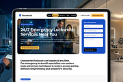 SecureLock: Locksmith Services -75%, a Landing Page Template by Saidmakhmud (Thumbnail 3 of 4)