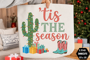 Tis the season PNG, a Seasonal Illustration by DreamCafeArt