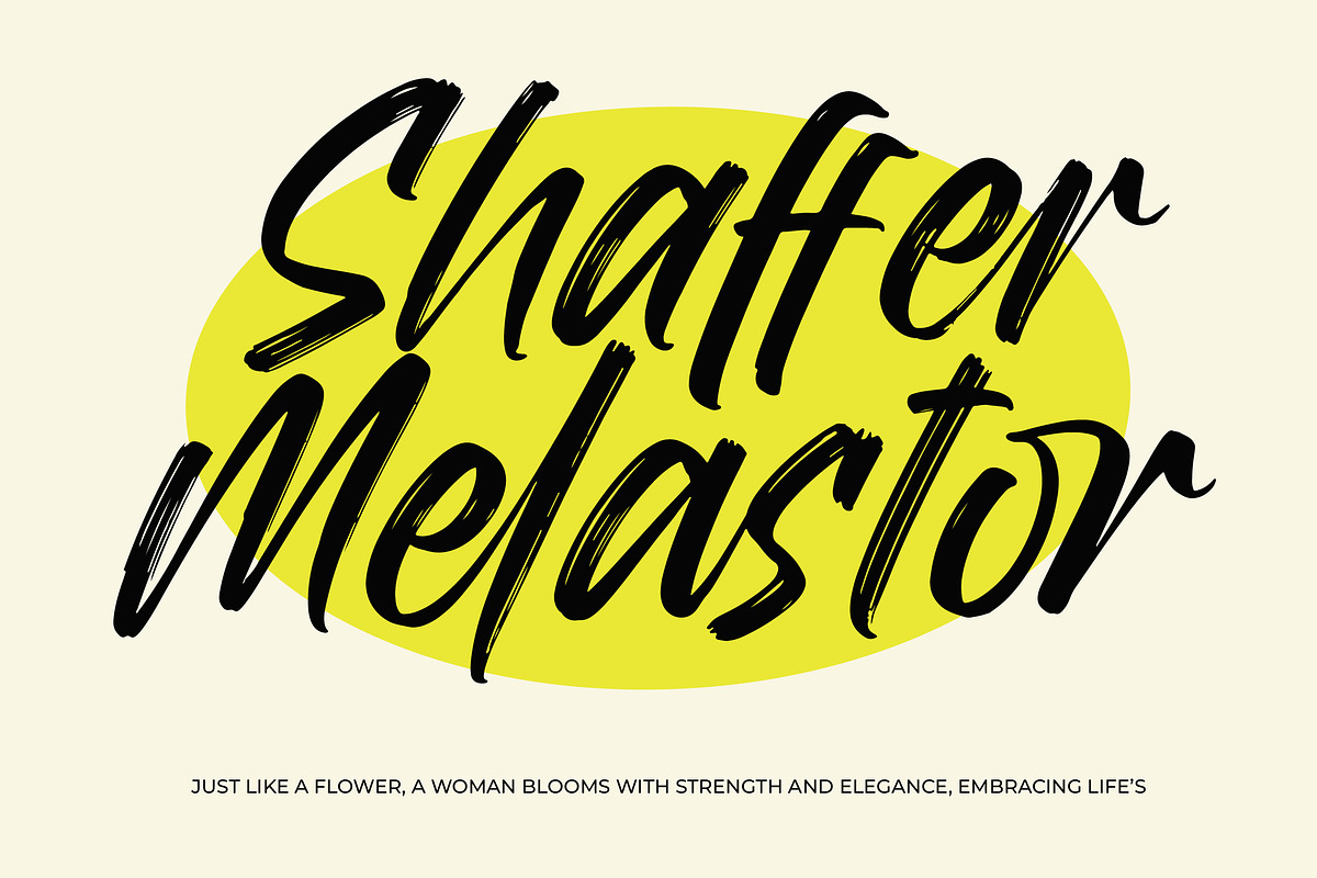 Mirage Factory Bold Brush Font, a Script Font by Letterena Studios Script (Photo 16 of 20)