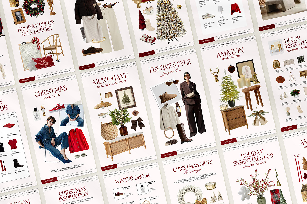 40 Christmas LTK Instagram Story, a Social Media Template by Amaré Creative (Photo 5 of 6)