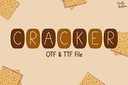 Cracker font |Decorative font, a Symbol Font by LivelyAutumn11.11 (Thumbnail 1 of 4)