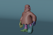 Stone Age Primitive 3D Characters, a Characters & Person 3D Model by Dudukbersama (Thumbnail 4 of 7)
