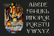 Dellucion, a Serif Font by Burntilldead (Thumbnail 3 of 13)
