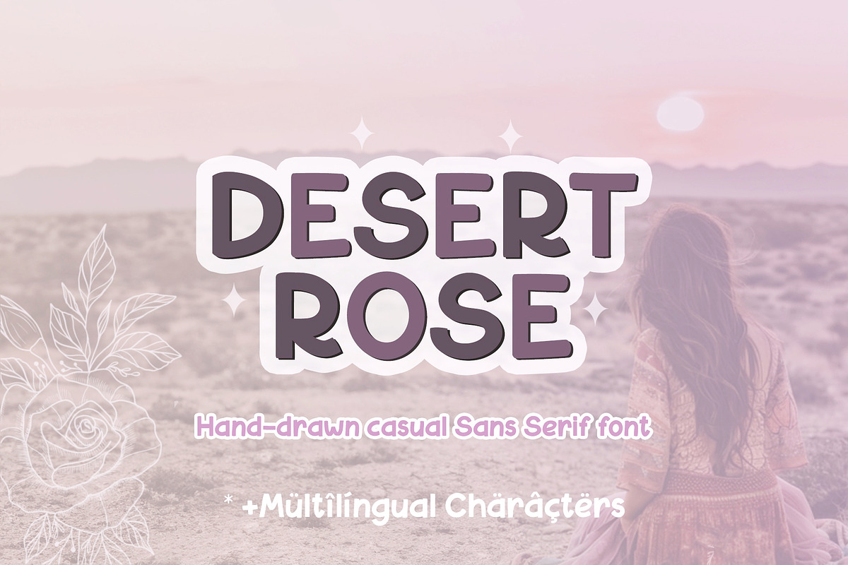 Hand Drawn Sans Serif Display Font, a Sans Serif Font by Mastilo Designs (Photo 1 of 7)