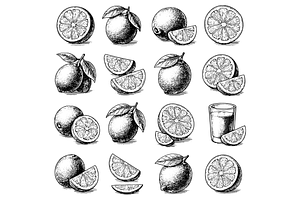 Orange Fruit Illustration, an Object Graphic by nikagraphic