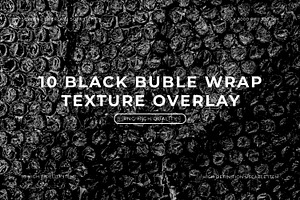 Black Bubble Wrap Texture, a Texture Graphic by Pitchlook.Studio