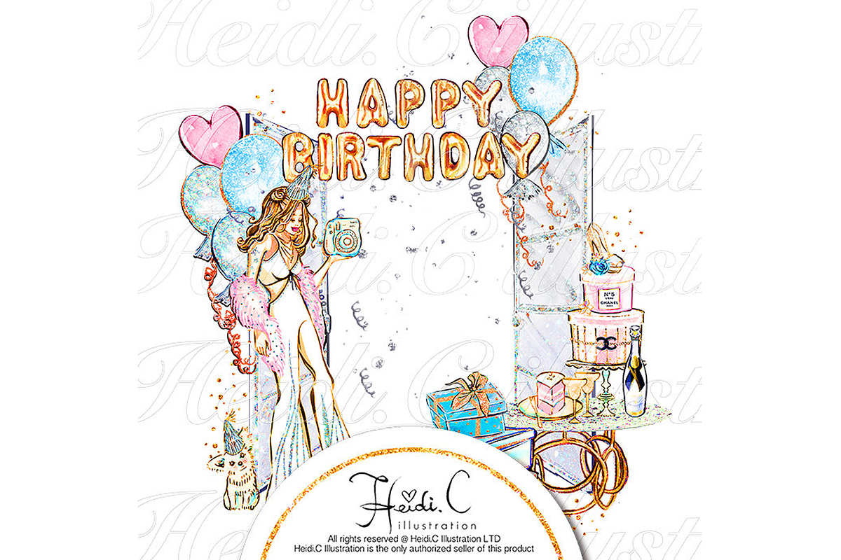 Birthday, an Illustration by HeidiCIllustration (Photo 9 of 9)