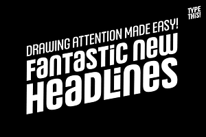 Headlines Font - Unicase C