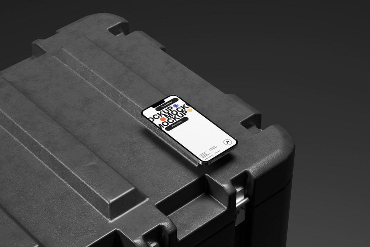 Modern iPhone Mockup PSD Template, an iPhone Mockup by East Gallery (Photo 7 of 11)