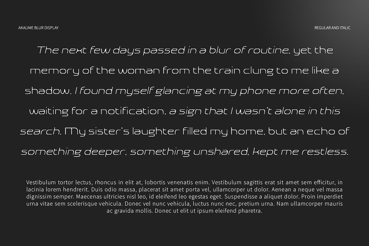 Akalime Blur, a Sans Serif Font by Craft Supply Co. (Photo 5 of 8)