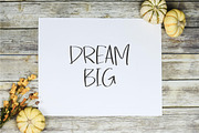 Kellyan Handwriting Brush Font, a Handwritten Font by NTC Graphic (Thumbnail 6 of 9)