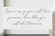 Rulligedro Modern Calligraphy Script, a Script Font by Letterena Studios Script (Thumbnail 2 of 15)