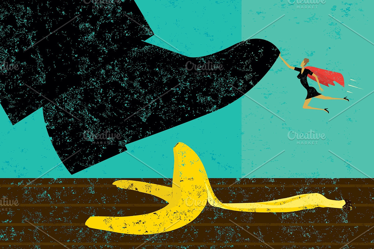 Business Concepts Bundle 11 Women, a Person Illustration by retrorocket (Photo 10 of 21)