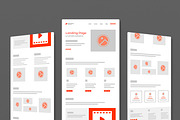 Prototyping Clean Wireframe Layout, a Wireframe Template by MightyDesign (Thumbnail 1 of 9)