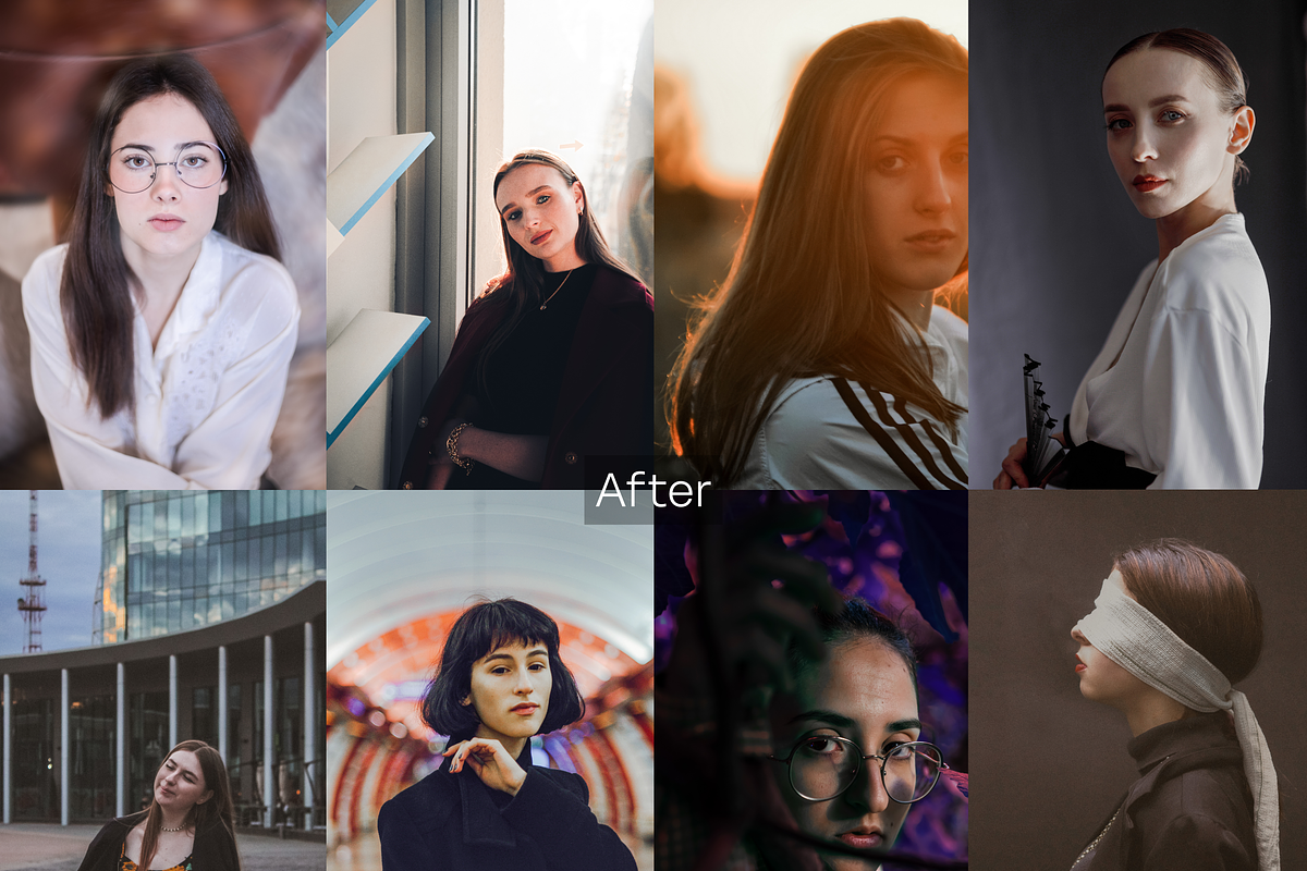 27 Portrait Lightroom Presets, a Preset Add-On by RamsaGraphi (Photo 3 of 10)