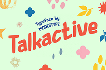 Talkactive - Comic Kids Font