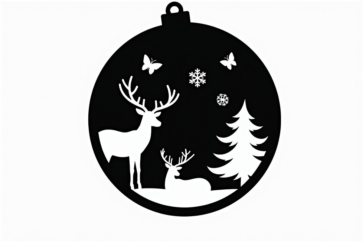 15 Christmas Laser Cut Bundle, a Graphic by balal (Photo 12 of 14)