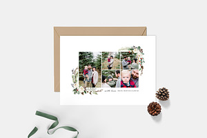 Christmas Card Template CD151