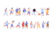 Cute Tiny People vector bundle, a Person Illustration by Vector_Art (Thumbnail 11 of 14)