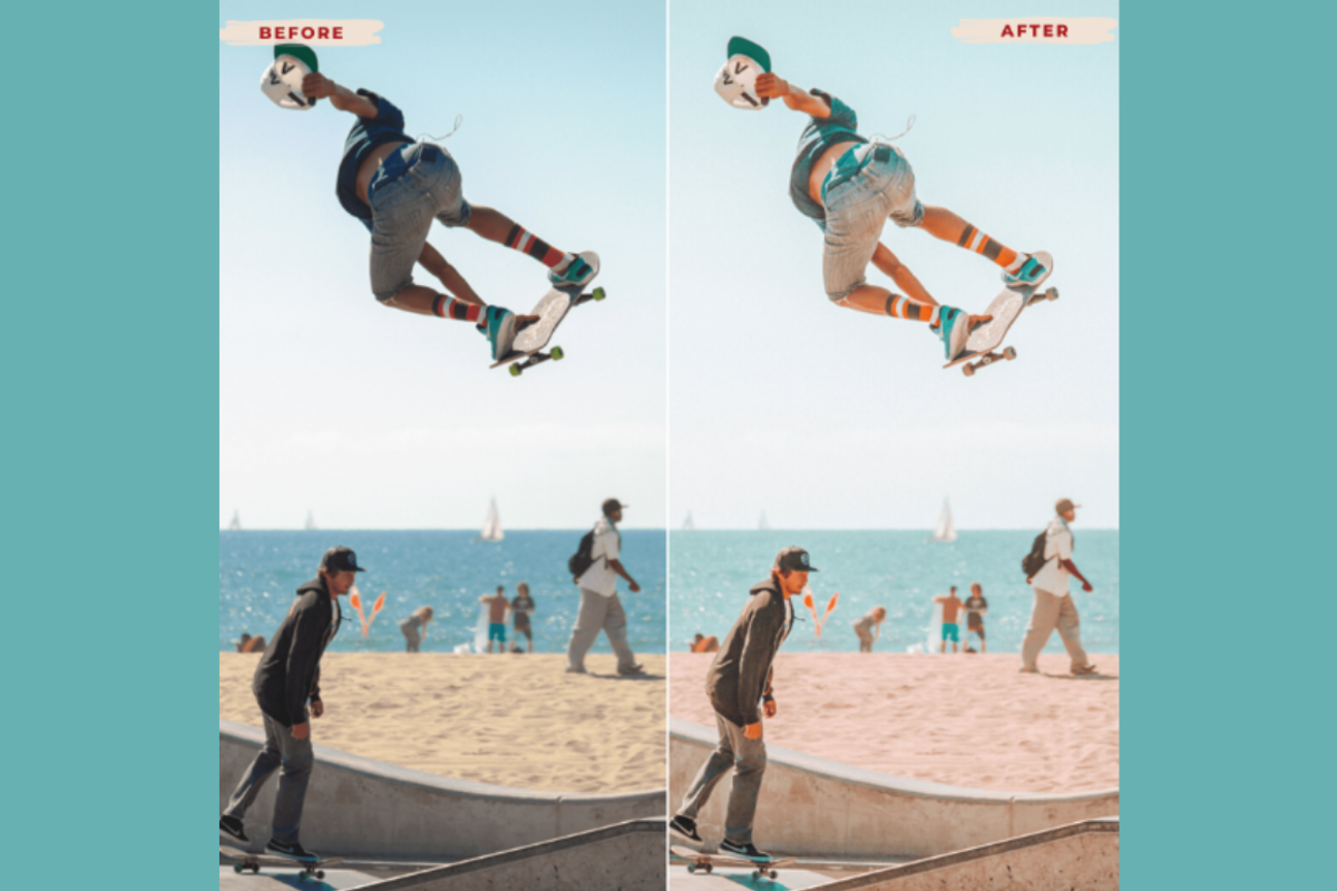 BLUE LAGOON Mobile Lightroom Presets preview 2